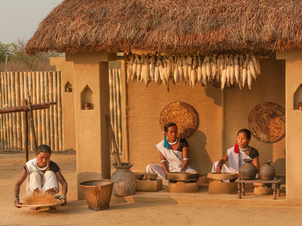 Traditional Tharu House